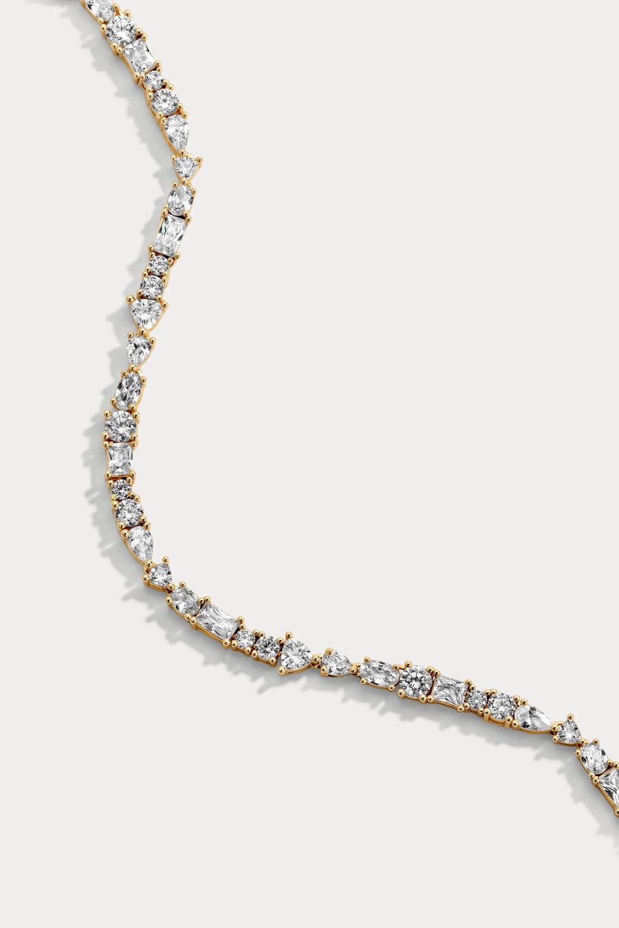Clustered Tennis Bracelet Lili Claspe