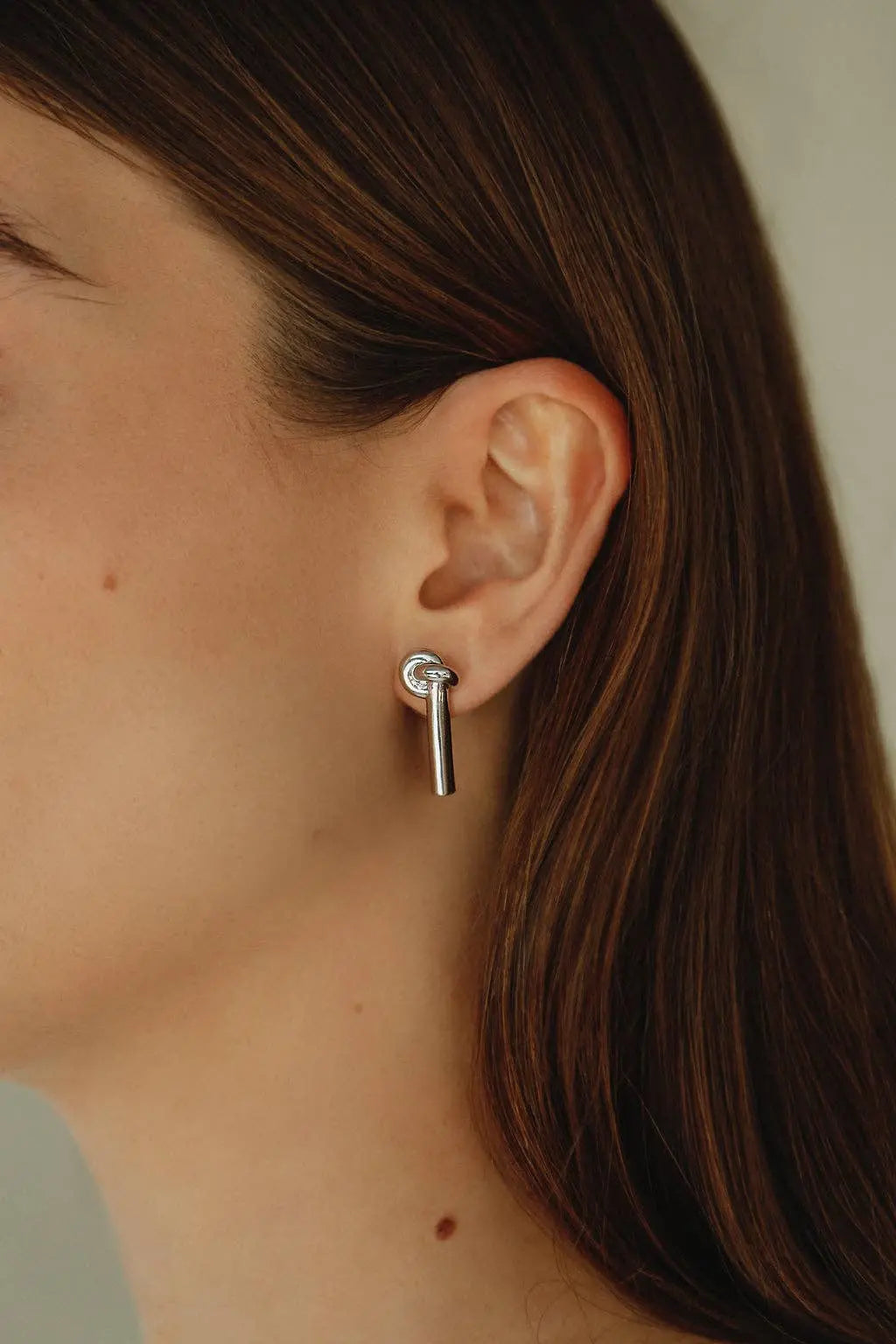 Devin Knot Earrings Lili Claspe