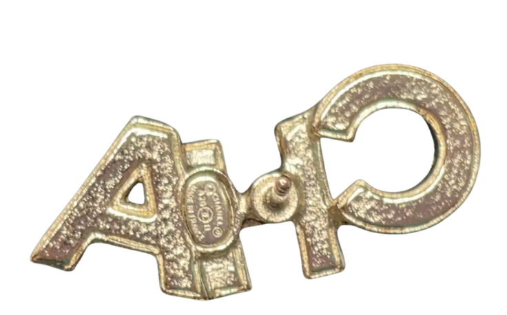 Chanel  Strass CHA-NEL Stud Earrings