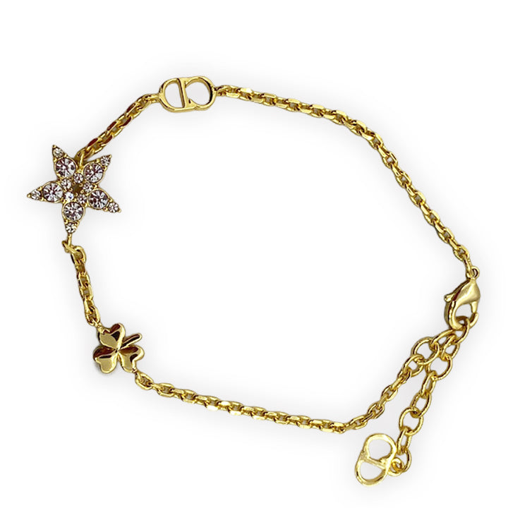 Christian Dior CD Clair D Lune Charm Bracelet