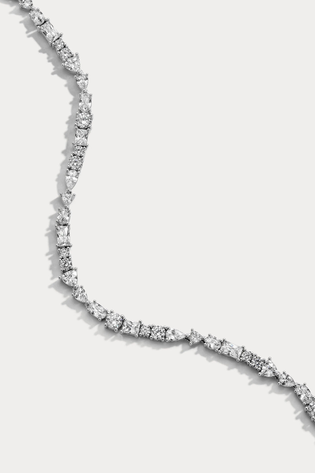 Clustered Tennis Bracelet Lili Claspe